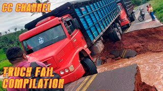 НЕУДАЧНЫЕ МОМЕНТЫ С ГРУЗОВИКАМИ / TRUCK FAILS COMPILATION #2