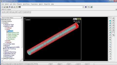 Tutorial on Steady state heat transfer through a fin ANSYS in English