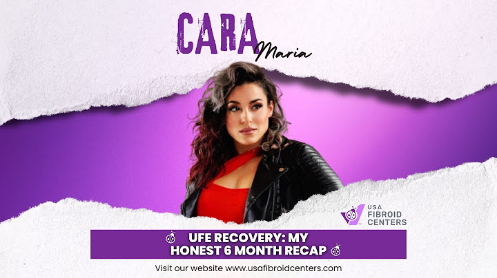 UFE Recovery: Cara Maria's Honest 6 month Recap