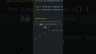 #JetpackCompose IDE Plugin screenshot 2