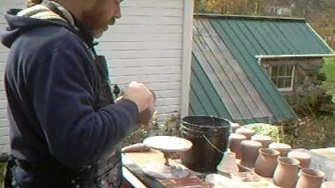 How to apply pulled handles to mugs ~ www.simonleachpottery.com