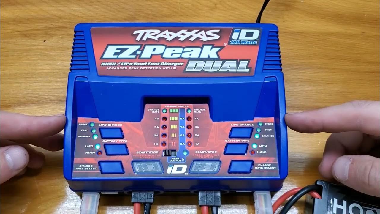 Charging non traxxas battery on traxxas charger YouTube