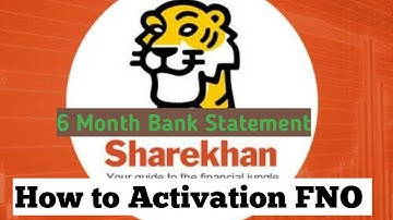 How to activate F & O trading in the Sharekhan | Step by Step Tutorial