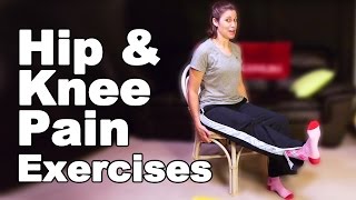 Hip Pain \& Knee Pain Exercises, Seated - Ask Doctor Jo