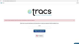 How to reset your password or get first time access to the portal