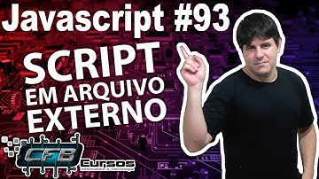 Curso de Javascript #93 - Javascript em arquivo externo