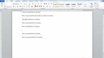 Find and Replace - Legal Documents