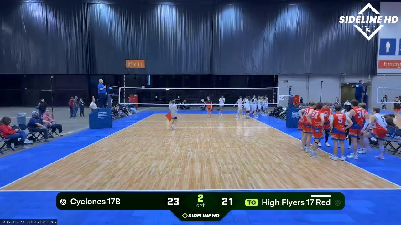 High Flyers 17 Red vs. Cyclones 17B (2026.01.18)