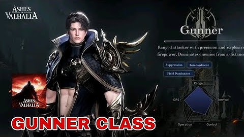 Ashes of Valhalla | Gunner Class Gameplay Preview - MMORPG Android iOS Game