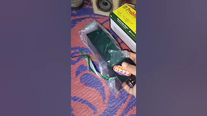 My new 4440 double ic amplifier unboxing #shorts #amplifer #djsarzen #audioamplifier