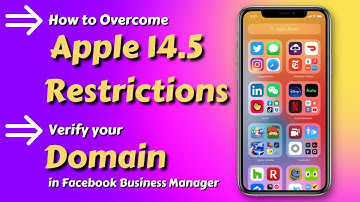 How to Overcome Apple 14.5 Restrictions | Verify your Domain in Facebook Business Manager