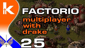 Factorio 0.16 Multiplayer | Belts and Biters with Drake | Ep 25