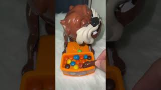 I shared my M&M but he attacked me 😡 #trending #funny #funnyvideo #shorts #viral