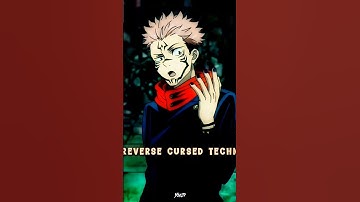 Power of reverse curse technique #jujutsukaisen #sukuna #edit #viralvideo