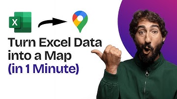 How to Turn an Excel Sheet into an Interactive Map
