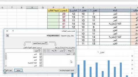 إضافة سلسلة بيانات إلى مخططات