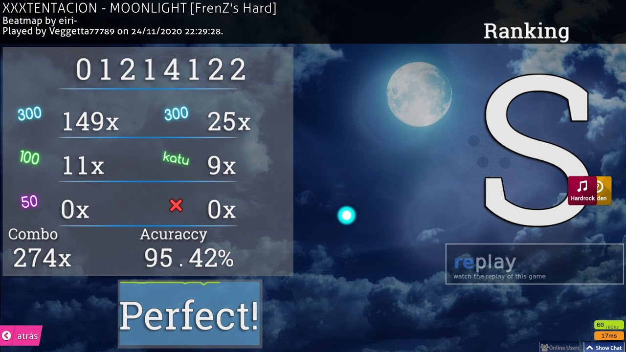 Карта осу moonlight