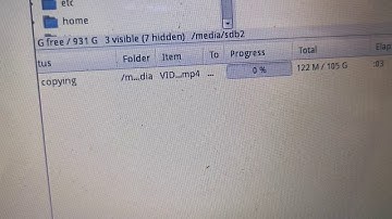 Copying Data Using Parted Magic