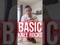 How To Do Basic Knee Rocks #shorts