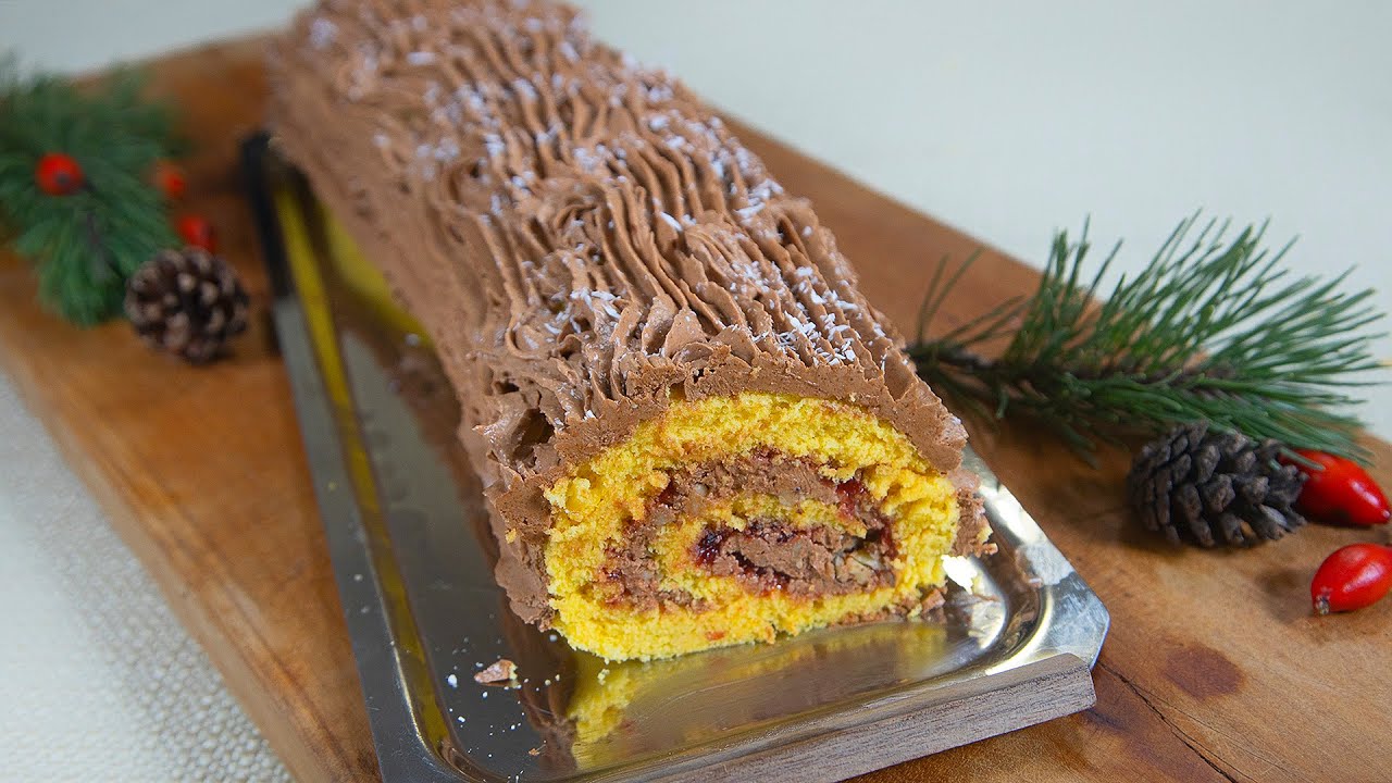 Kicsit másképp: Karácsonyi fatörzs (Szécsi Szilvi)