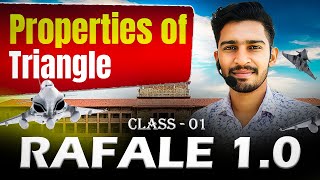 Properties of Triangle | NDA-1-2026 Maths | Rafale 1.0 | By Paramjeet Sir