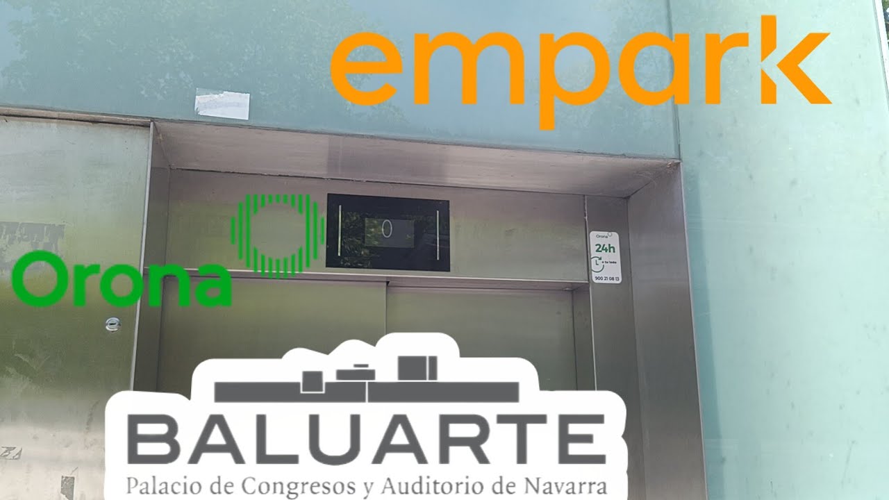 (1/2) 2003 Orona TDS™ Wormdrive. Mod Orona Next Essentia 2024 en Parking Baluarte Pamplona Navarra