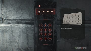 THE EVIL WITHIN 2 B-34 Door Code