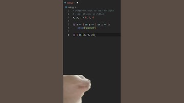 4 Ways to Test Multiple Conditions in Python in 60 Seconds! #python #programming #coding #shorts