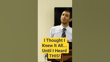 I Thought I Knew It All... Until I Heard THIS!