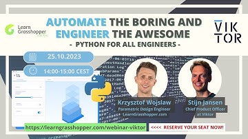 AUTOMATE THE BORING, ENGINEER THE AWESOME WITH PYTHON
