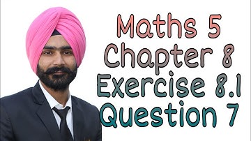Maths-5th  || Chapter -8 || Exercise 8.1  || Questions 7 || Perimeter and Area ||