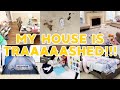 MESSY HOUSE TRANSFORMATION! CLEAN, DECLUTTER & ORGANIZE! ALL DAY SPEED CLEANING MOTIVATION 2021 SAHM