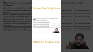 ACCA | FR - Contructive Obligations | June 2026 | Zya Rana | Escribir Academy