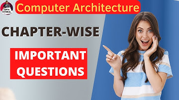 How to cover Computer Architecture(CA) in 2 day || important questions || #BScCSIT #BCA #BIT #beit