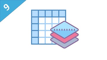 الدرس التاسع: إستخدام الجداول لتقسيم صفحة الويب وتنظيم المحتوى | HTML