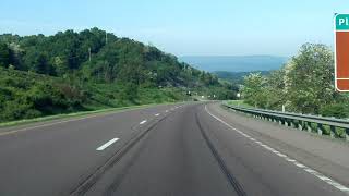 National Freeway (Interstate 68 Exits 62 to 46) westbound
