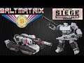 Transformers War For Cybertron Trilogy: Siege Voyager Class Megatron