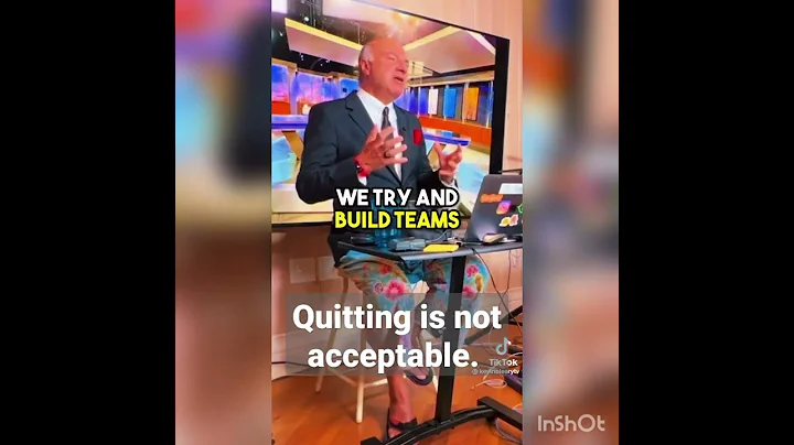 a advice for a new entrepreneur by Kevin O'Leary.