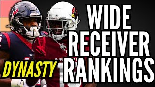 Top 36 WR Rankings Tier List - 2024 Dynasty Fantasy Football