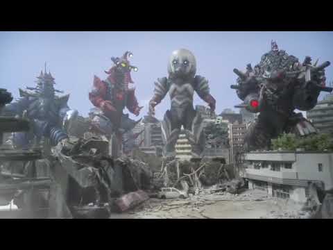 Ultraman Orb Ginga x dan victory vs MONSTER tambah dengan lagu