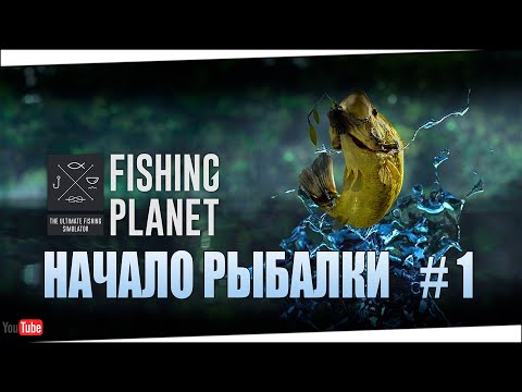 FISHING PLANET Начало рыбалки #1. Прокачка с 1 по 80 уровень.