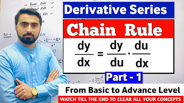 Chain Rule Of Derivative | Differentiation Chain Rule 12 Math | Derivative Series Zahid Khan Academy