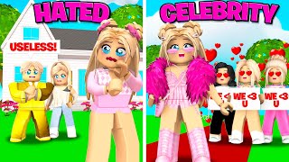 THE HATED CHILD BECOMES A CELEBRITY IN ROBLOX!