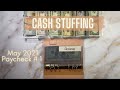 CASH ENVELOPE STUFFING $625 | MAY 2021 | Paycheck #1