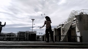 Timmehtek L - 3 poi stall chaser - juggle juggle pokemon! - throw combos | Tech poi