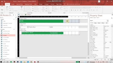 tutorial menggunakan Microsoft access untuk membuat laporan keuangan part 8/15