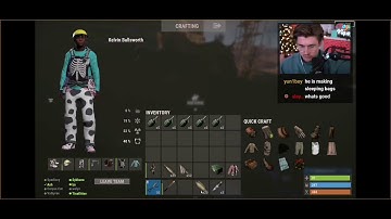 Ludwig meets a vegan horse on OTV Rust Server .. 😂