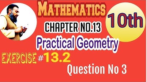 Question No.3 Draw a square of side 6cm . circumscribe a circle...  Exercise 13.2 Maths 10 #ilmilog