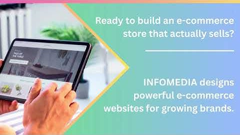 Moden & Fast E-Commerce Website Design & Development Services at #infomedia #trending #ecommerce #yt