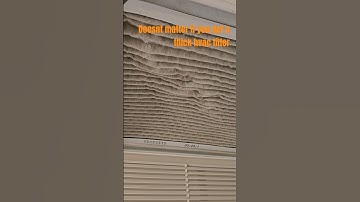 Thick air filters won